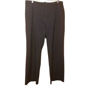 Ellen Tracy | Women's Classic Black Career Pants (Size 16)